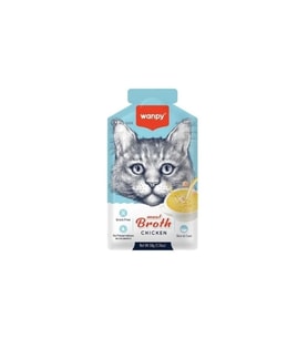 Wanpy Kediler için Tavuk Eti Çorbası 50gr