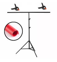 GDX Seyyar PVC Fon Perde Kırmızı - Red 120cm x 200cm