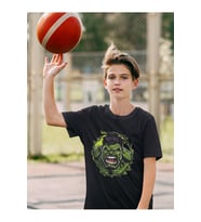 Tasarım Hulk Baskılı Unisex Avengers Film Kahramanı Çocuk Tişört (1-12 Yaş)