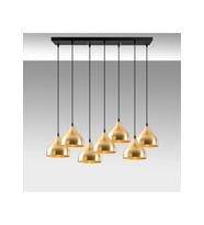 Pergamino Sıralı Retro Avize RA-AVZ- 6438-95-60 (Gold)