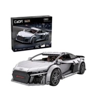 VAGONLIFE CADA C57012W AUDI R8 COUPE DUAL MODE CONTROL 1:14 536 PARÇA BLOCK OYUNCAK 6+