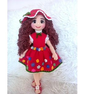 Sıla Bebek Amigurumi Organik Oyuncak
