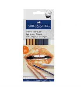 Faber Castell Kömür Sketch Seti 5110114004