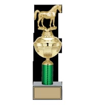 ODAK KUPA - Figürlü Kupalar - At Figürlü Kupalar FG-049 C - 34 cm
