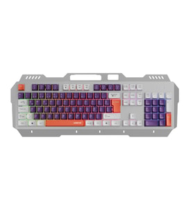 Polosmart PGM36 Kablolu RGB Aydınlatmalı Gaming Oyuncu Klavye Mor