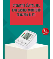 Kol Tipi LCD Ekranlı Elektronik Tansiyon Monitörü