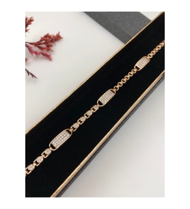 Şıklığın Tamamlayıcısı! Xuping Kadın Bileklik Gümüş Silver Renk 19 Cm kutulu Renk Atmaz