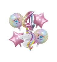 UNİCORN BALON SET (Çok Renkli)