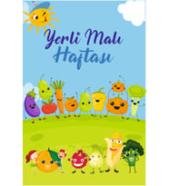 Yerli Malı Haftası Temalı Fotoğraf Panosu Branda 100x150