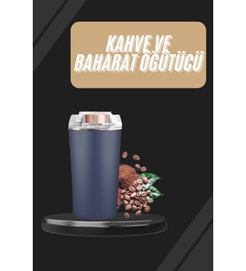 Northcity Dayanıklı Paslanmaz Çelik Kahve ve Baharat Öğütücü – Kolay Kullanım, Tek Tuşla Çalışma