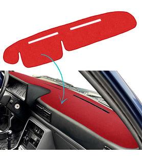 Renault Broadway R9 /11 Spring Fairway Flash Kırmızı Torpido Koruma Halısı Örtüsü  1981-1999 I