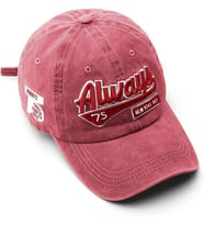 Valkyrie Vintage Baseball Şapka Unisex Ayarlanabilir Pamuk Spor Günlük Şapka Cap Kırmızı