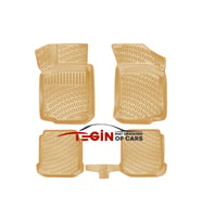 Seat Leon 1998-2004 3D Havuzlu Paspas Bej
