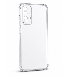 Logis Xiaomi Redmi 9T Uyumlu Şeffaf Silikon Kılıf Kamera Korumalı Darbe Emici İnce Esnek TPU Telef
