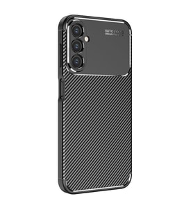 Galaxy M34 5G Kılıf Negro Karbon Tasarım Silikon Kılıf (Siyah)