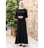 Azra Elbise Siyah SN62