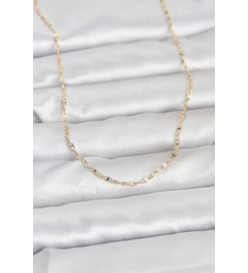 CM 14K Gold Renk Gemici Zincir Model 60 cm Kadın Kolye 5886 - SSSSSS2795-7163