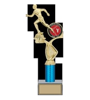 ODAK KUPA - Figürlü Kupalar - Atletizm Erkek Figürlü Kupalar FG-017 C - 35 cm