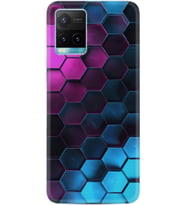 Vivo Y21a Plus Kılıf Resimli Desenli Silikon Platinium Series Petek 1825