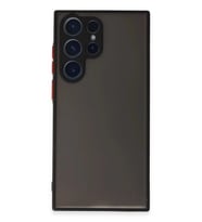Durukar® Samsung Galaxy S23 Ultra Kılıf Montreal Silikon Kapak - Siyah
