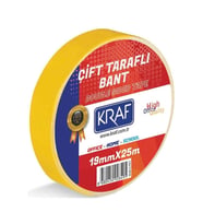Çift Taraflı Bant 19 Mm X 25 Mt