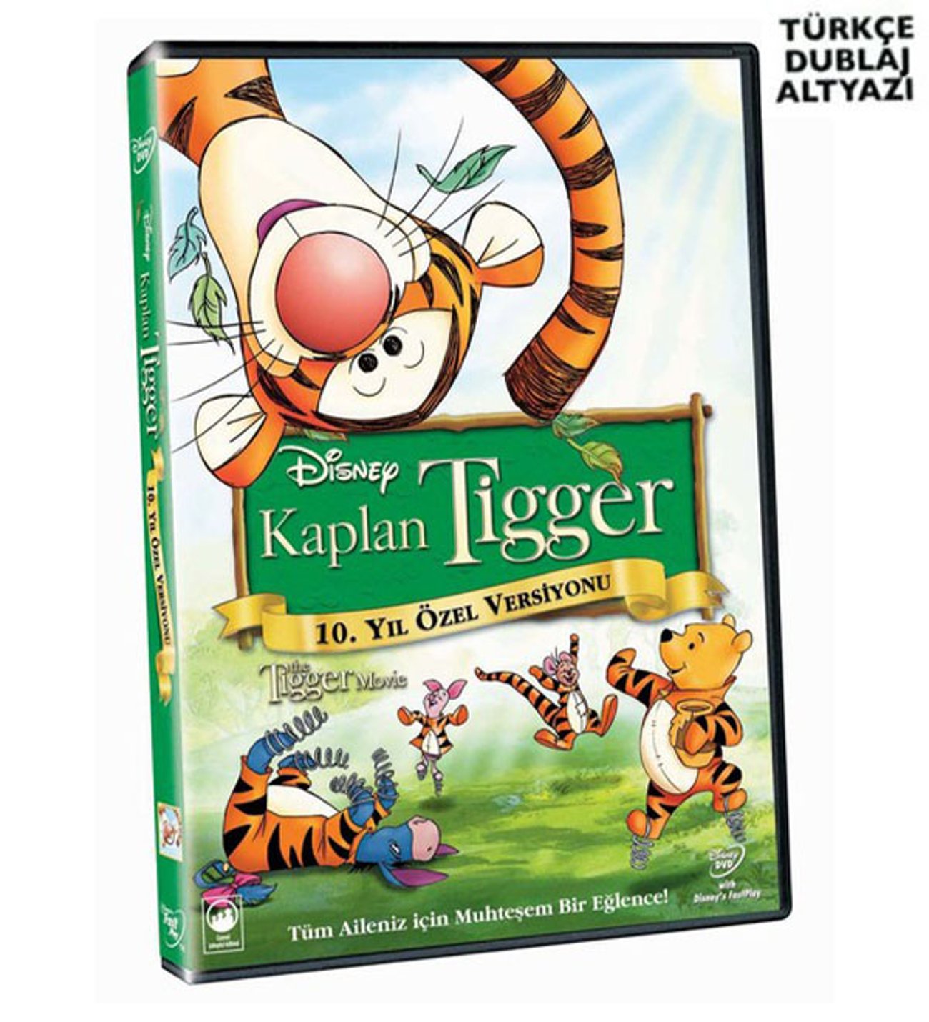 Kaplan Tigger 10. Yıl Özel Versiyonu - The Tigger Movie - DVD Film