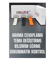 Mey İthalat® Akıllı Saat Yeni Nesil Sesli Asistan Uyku ve Sağlık Takibi Adımsayar