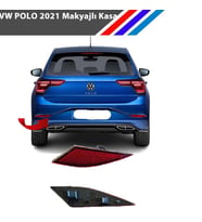 Volkswagen Polo Arka Tampon Reflektörü 2019 Sonrası - Sol