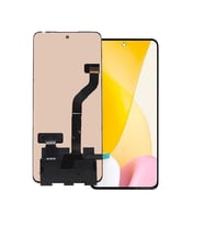 Xiaomi Mi 12 Lite ile Uyumlu Oled Ekran Dokunmatik (Siyah)
