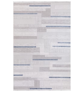 ipek halı safarin 7654  gri mavi 160*230