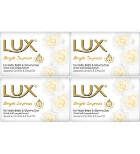 Lux Sabun 80GR Bright Impress (Etkileyici Parlaklık) (4 Lü Set)