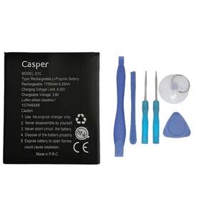 Casper Via E1C Uyumlu Pil Sıfır - Servis + TAMİR SETİ