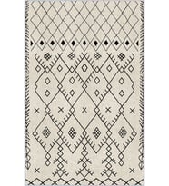Eliana Home Baskılı, Yıkanabilir Kaymaz Taban Salon Halısı LNA0169-SD555 100x150 cm (Krem)