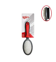 Natura Çift Taraflı Kedi Köpek Fırçası MK326 Large, Oval, Tüy Düğüm Açıcı, Parlatıcı Fırça
