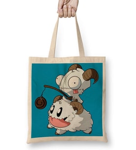 League Of Legends Feed Poro Bez Çanta Uzun Saplı