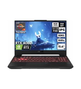 Asus Tuf Gaming A15 Ryzen-7 7435HS 8-GB DDR5 2 TB SSD RTX4060 (8GB-115W) 15.6" Fhd Freedos Taşınabilir bilgisayar Oyuncu Notebook FA507NVR-LP147HMF6