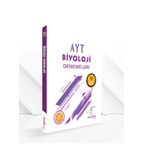 Karekök Yayınları 2024 - 2025 Müfredat Yeni Nesil AYT BİYOLOJİ DENEMELERİ (Çok Renkli)