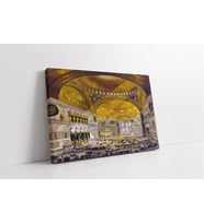 Osmanlı İmparatorluğu Zamanı Ayasofya Camii Kanvas Tablo