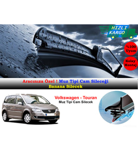 Volkswagen Touran 2010-2014 Muz Silecek Takımı