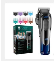 VGR V-013 Profesyonel Saç Kesme Makinesi 2000mAh Lityum Pil, Ayarlanabilir Konik Kol