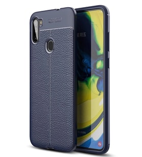 Durukar® Samsung Galaxy A11 Kılıf Auto Focus Kapak - Lacivert