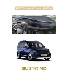 FORD Torneo Connect 2023+ (CADY 2023+)TORPİDO KORUMA HALISI BEJ KENAR