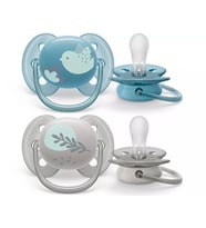 Philips Avent Ultra Soft Yumuşak 2li Emzik 6-18 Ay - SCF091/15 (Çok Renkli)