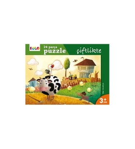 24 Parça Puzzle - Çiftlikte