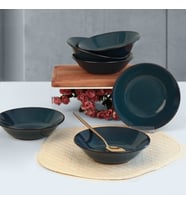 Keramika Lapis Hitit Yemek Tabağı 18 Cm 6 Adet Q08