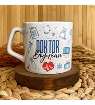 Doktor Temalı Kişiye Özel Lüks Kupa