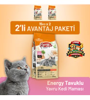 Tavuklu Yavru Kedi Maması 15 kg - 2 Adet