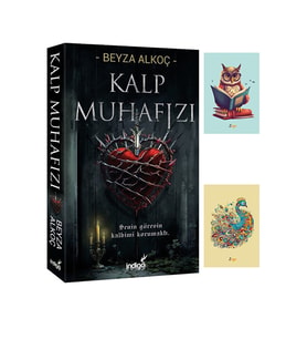 Kalp Muhafızı - Beyza Alkoç - İndigo Kitap - 9786256372481 - Not Defterli Seti (Renksiz)