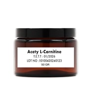 ACETYL L-CARNITINE HCL (ASETİL L-KARNİTİN HCL) Toz Hammadde 50 gr.