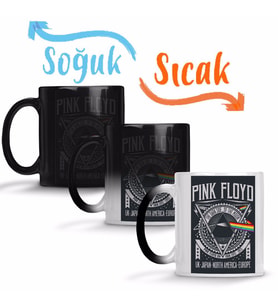 Pink Floyd Sihirli Kupa Bardak Porselen